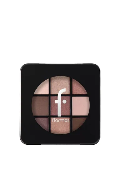 FLORMAR TEN EYESHADOW PALETTE 9li 8gr, 1-rasm
